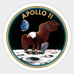 Apollo 11 mission Patch Sticker